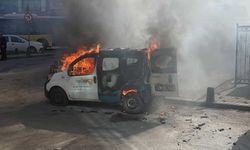 Gaziosmanpaşa’da araç hurdaya döndü