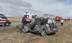 Aksaray'da trafik kazası: 1 ölü, 3 yaralı