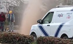 Kocaeli’de altyapı çalışmasında doğalgaz sızıntısı paniğe yol açtı