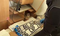 Adana’da sahte plaka operasyonu: 3 atölye deşifre edildi