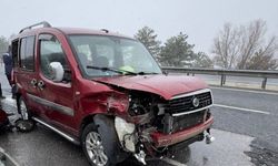 Afyonkarahisar-Uşak karayolunda kaza: 6 yaralı