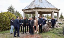 Akçadağ’da yeni mezarlık alanı için çalışmalar sürüyor