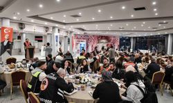 Ankara’da moto kuryeler iftar sofrasında buluştu