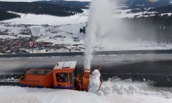 Ardahan'da kar nedeniyle kapanan yollar açılıyor