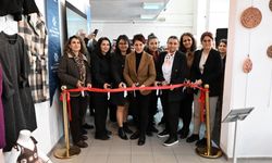 Aydın’da ‘Kadının İzi’ sergisi ziyarete açıldı