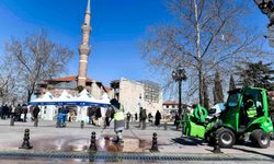 Başkentte Ramazan için temizlik ekipleri sahada