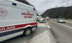 Bolu Dağı Tüneli çıkışında trafik kazası: 4 yaralı