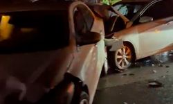 Bolu geçişinde 5 araç birbirine girdi