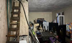 Bolu'da soba bacası yangına neden oldu