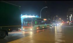 Bursa’da halk otobüsçülerinden kornalı eylem