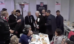 Müsavat Dervişoğlu, derbi öncesi Beşiktaş taraftarlarıyla iftar açtı