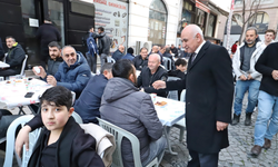 Ulus Çantacılar Sokağı’nda esnaf iftarda buluştu