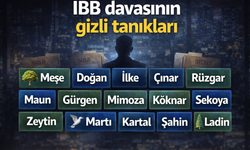 İBB davasında gizli tanık isimleri