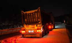 Kastamonu’da kar yağışı ulaşımı felç etti