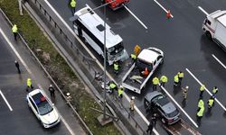 Kuzey Marmara Otoyolu’nda polis servisi kazası: 1 şehit, 16 yaralı