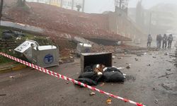 Maltepe’de okulun istinat duvarı çöktü: Okul tatil edildi