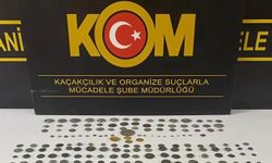 Mersin'deki polis operasyonunda binlerce tarihi eser ele geçirildi