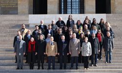 Mimarlar Odası Ankara Şubesi 49. Dönem yönetimi Anıtkabir’de