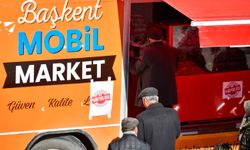 Ankara’da Başkent Mobil Marketler 6 ilçede satışta
