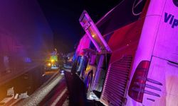 Kahramanmaraş-Trabzon seferinde otobüs kazası