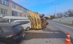 Diyarbakır Silvan’da tır 7 araca çarptı