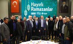 Çankaya’da taksici ve minibüsçülerle iftar buluşması