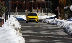 Çaykara’da Togg T10F taksi olarak hizmet vermeye başladı