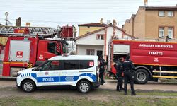 Aksaray’da baca yangını paniğe neden oldu