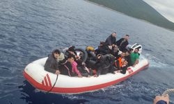 Bodrum açıklarında göçmen operasyonu
