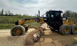 Düzce’de köy yolları yenileniyor