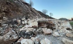 Bingöl’de heyelan: Ekipler çalışmalara başladı