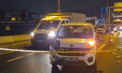 Çankaya'da motosiklet sürücüsü çarpışmada ağır yaralandı