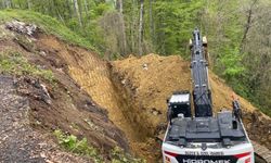 Düzce’de heyelan sonrası stabilizasyon çalışmaları başladı