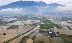 Gediz Nehri taştı: Evler ve tarım arazileri sular altında