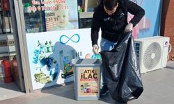 Pursaklar’da atık ilaçlar güvenle toplanıyor