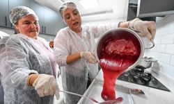 Mersin'in yeni lezzeti kan portakallı lokum