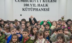 Keçiören’de minikler kütüphane ile tanıştı