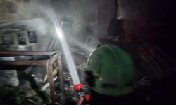 Diyarbakır Silvan’da sanayi sitesinde yangın