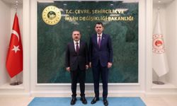 Sincan Belediye Başkanı Ercan’dan Bakan Kurum’a ziyaret