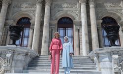 Emine Erdoğan, Kraliçe Mathilde’yi ağırladı