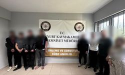 Ankara Akyurt’ta polis ekiplerinden narkotik baskın