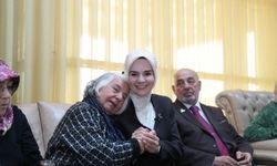 Mahinur Özdemir Göktaş bayramda ailelerle buluştu