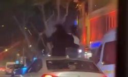 Bursa’da trafikte tehlikeli anlar