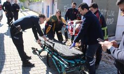 Efeler’de balkonu çöken ev mühürlendi