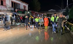 Havza’da sağanak sonrası sel: Okullar tatil edildi