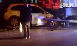 Polatlı’da otomobil tıra arkadan çarptı