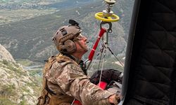 Çorum’da mahsur kalan yaralı vatandaş helikopterle kurtarıldı