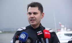 Bakan Kurum İzmit Körfezi'ne daldı
