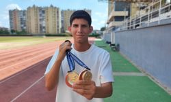 Adanalı genç atletin hedefi olimpiyat kürsüsü