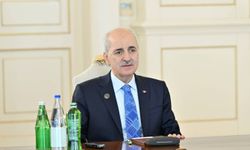 TBMM Başkanı Kurtulmuş, Bakü’de Aliyev ile görüştü